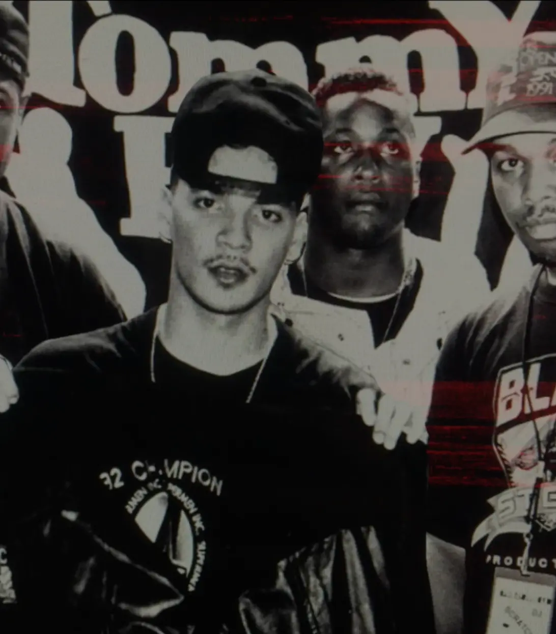 Mix Master Mike in an early competition-era group photograph
