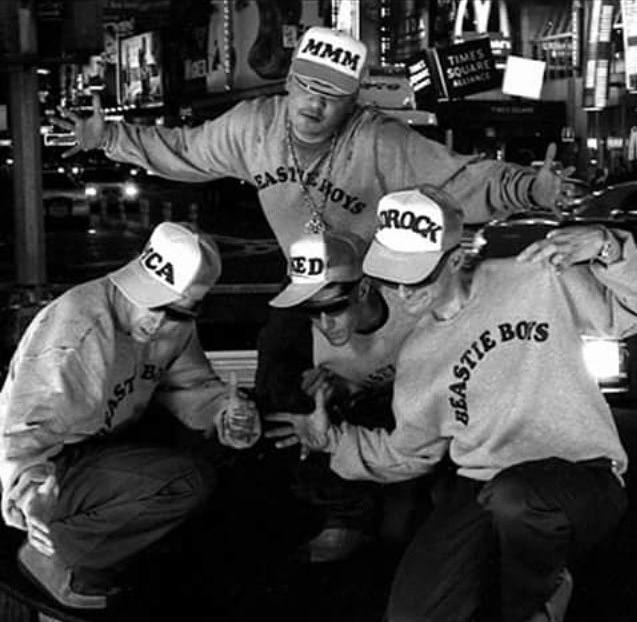 Mix Master Mike with the Beastie Boys in Times Square